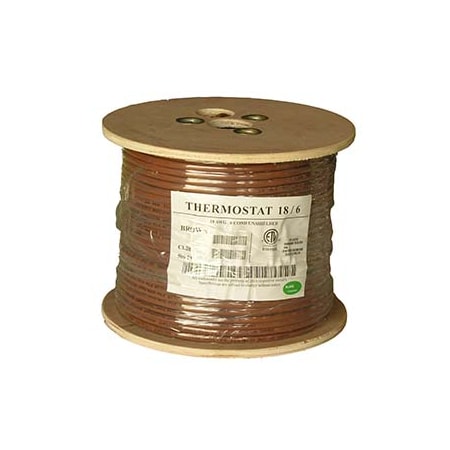 Bestlink Netware Unshielded CMR Thermostat Cable Solid Copper PVC- 18/6- 500Ft 202875